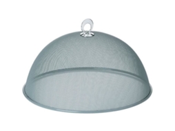 Kela Food Cover Como D 35 cm Cinza Arame Metallic