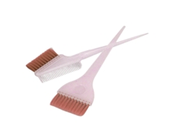 Pcs De Pincel Para Tinteiro De Cabelo Duplo Lado Com Cabo Glitter Rosa Other