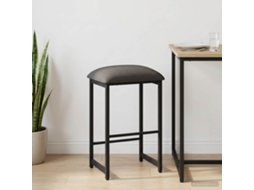 Vidaxl Banco De Bar Cinzento-claro 40 X 32 X 64 Cm