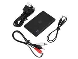 Mini Adaptador De Áudio Estéreo Sem Fio Bluetooth Transmissor E Receptor 2 Em 1 Com Fones De Ouvido