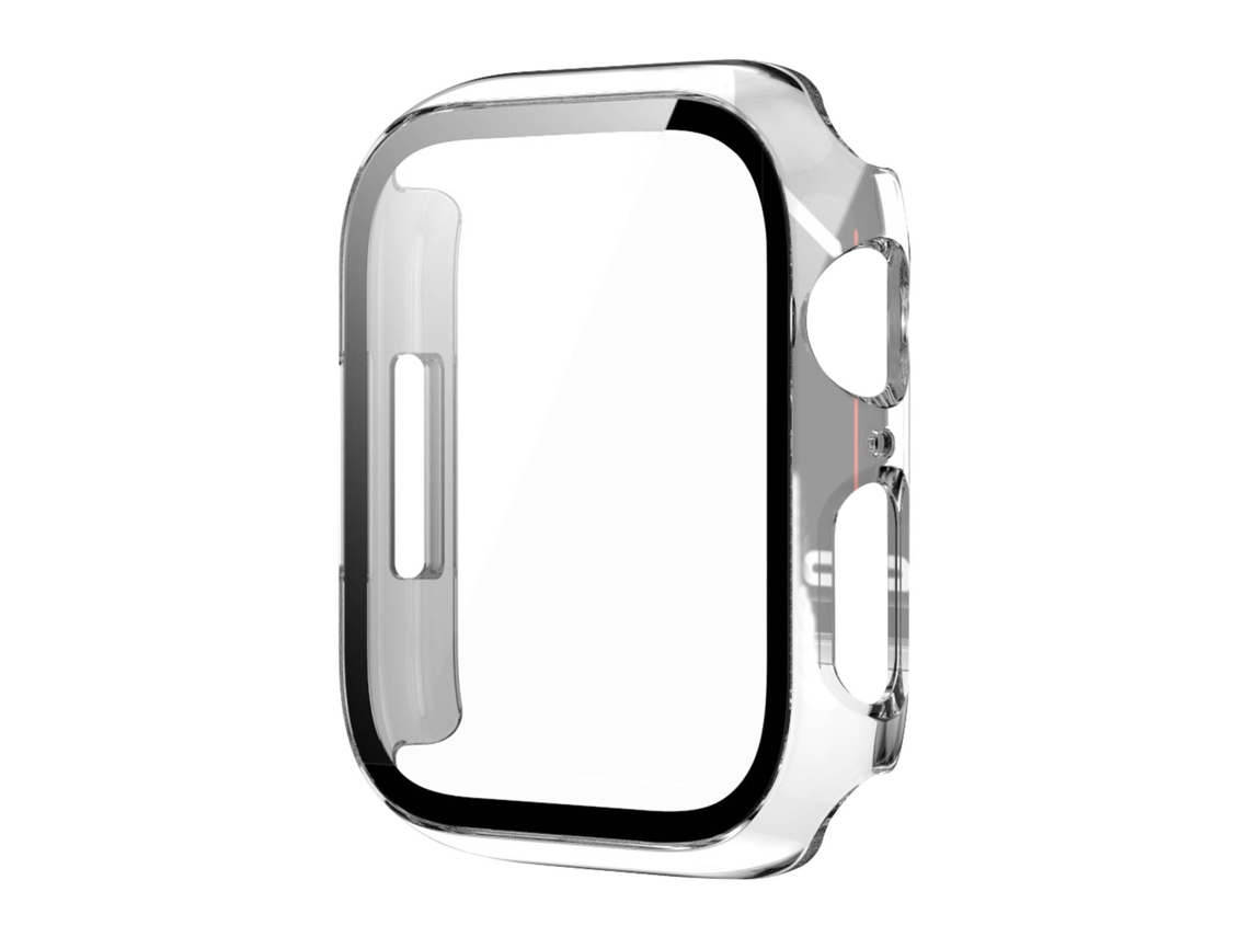 Aetheria capa Protetora com Película Temperada para Iwatch 1 8 Tela Transparente 45mm