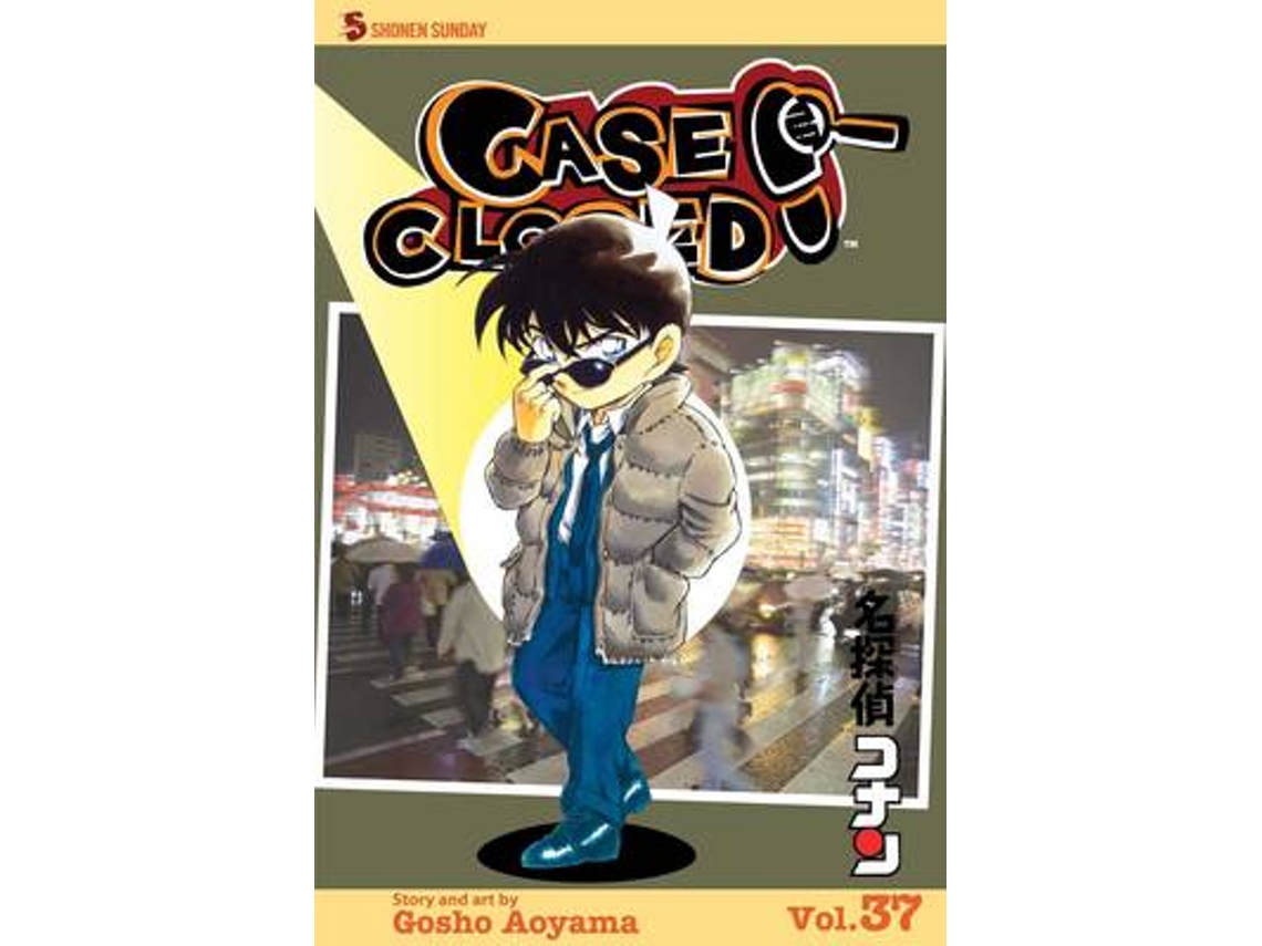 Livro Case Closed, Vol. 37 de Gosho Aoyama (Inglês)