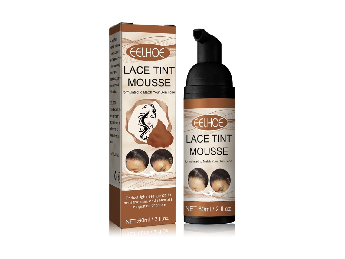 Mousse de Modelagem para Peruca de Renda, Eelhoe, Tintura Descartável, Sem Danos LAXISCREED