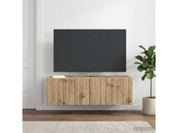 Vidaxl Gabinete de Tv de Parede Carvalho Arttisan 98 X 41 X 30 Cm