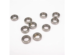 Rolamento De Esferas Ranhura Profunda Em Miniatura Mr148zz, 8x 14x 4mm, P0, Abec1, Gcr15, 10 Unidades Vxaxpohza