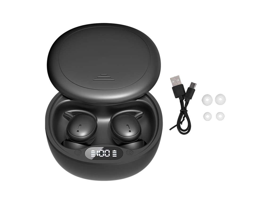 Fones Bluetooth intra auriculares, cancelamento de ruído, longa duração EOOCOO