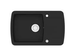Kitchen Sink, Kitchen Sinks Vidaxl Preto Granito (n/a)
