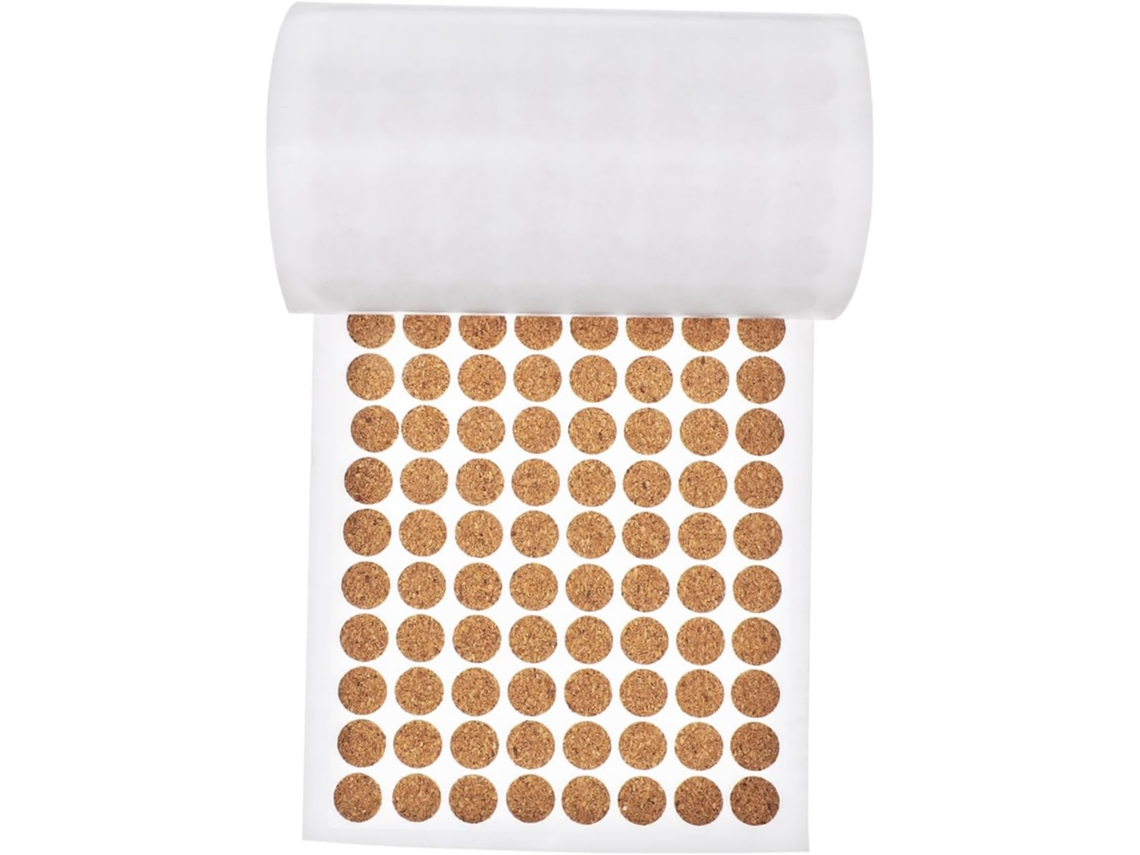 Almofadas De Cortiça Autoadesivas 14 Mm, 2000 Unidades, Para