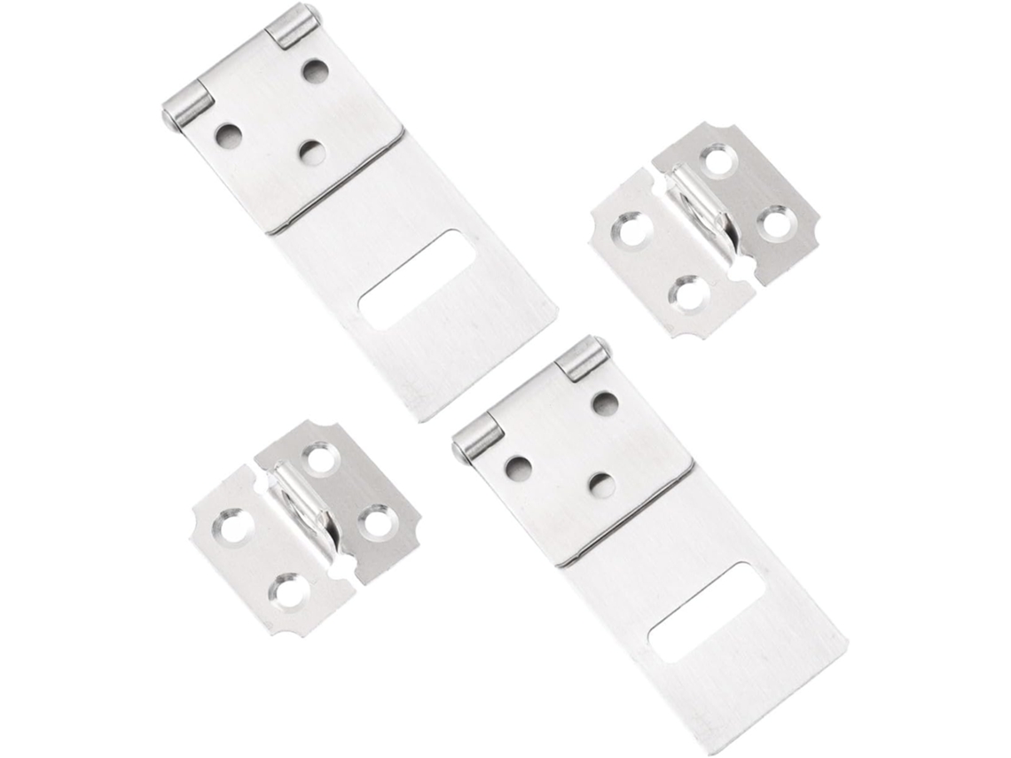 Conjunto De 2 Fechos Aço Inoxidável Antirroubo Portas, Janelas, Portões, Armários E Móveis Da Popetpop