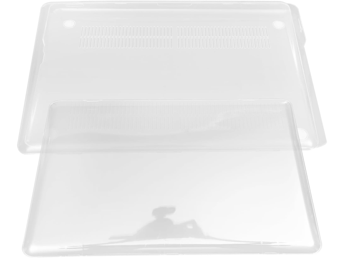 Capa SFUSHOS ultrafina para laptop de 15,4 polegadas, transparente