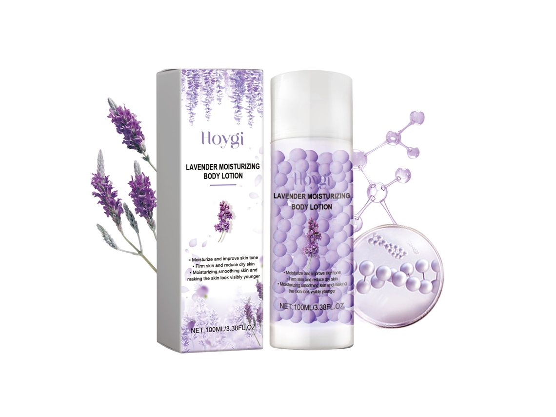 Hidratante Corporal LAXISCREED Hoygi Lavanda, Combate Rugosidade e Seca com Toque Elegante