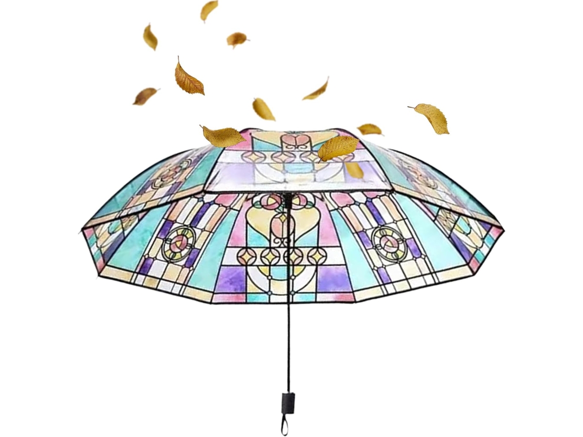 Automático De Vitral À Prova De Vento Com Proteção Uv Acessório Estiloso Para Proteção Solar Ao Gokoco