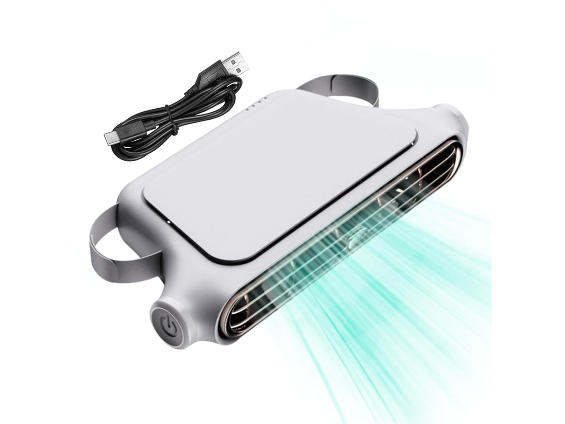 Ventilador Portátil E Pequeno Para Carro, Recarregável Via Usb, Para O Banco Traseiro