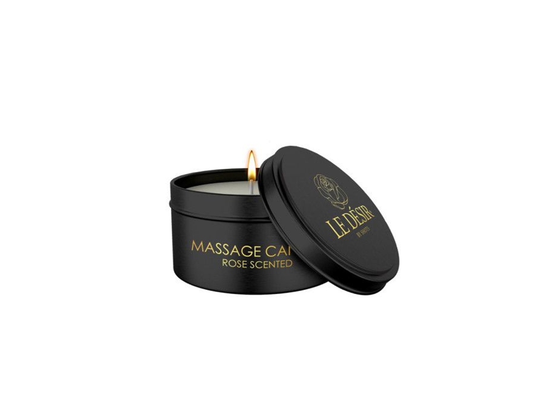 Vela De Massagem - Rosa Perfumada