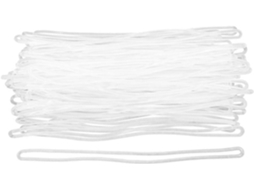 Conjunto De 200 Cordões Porta Crachá Em Pvc Transparente, Resistentes E Anti Perda, Ideais O Escritório E