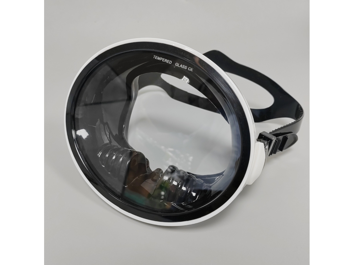 Máscara De Mergulho Hexinyigjly , Para Pesca, Mergulho Livre E Snorkeling Branco