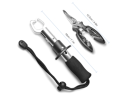 Conjunto de Alicate e Garra para Peixe com Controle