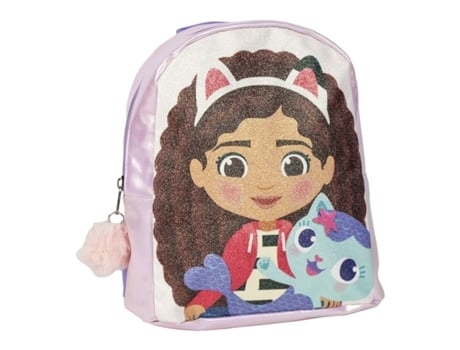 Mochila Casual GABBY'S DOLLHOUSE Cor de Rosa 19 X 23 X 8 Cm