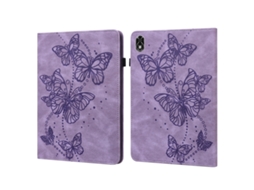 Capa De Couro Halinuia Com Relevo De Borboleta Para Lenovo Legion Y700
