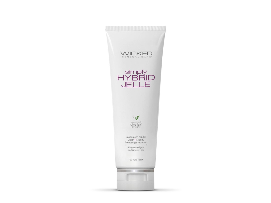 Lubrificante WICKED SENSUAL CARE Hybrid Jelle (120 ml)