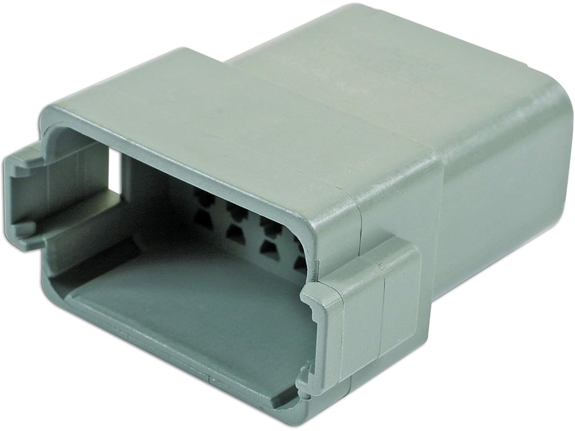 37503 Conector Alemão De 12 Pinos Ou Kit Com 4 Peças