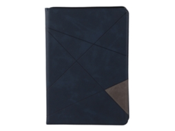 Capa Para Tablet (design De Diamante, Proteção Anti-impacto) Para Ipad10.2 Capa De Couro Azul