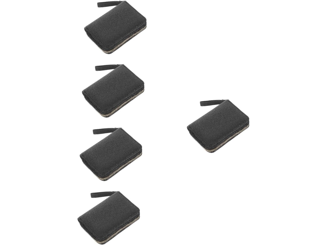 De Carteiras Nuobesty De 5 Peças Em Couro Pu Com Espaço Para Carteiras E Outros Itens - Prático E Elegante