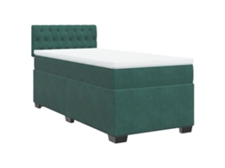 Box Spring Bed, Box Spring Beds Vidaxl Verde Veludo (80 X 200 Cm)