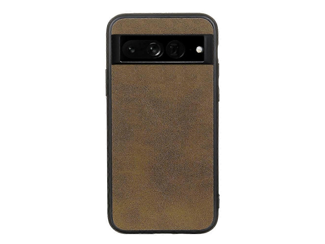Capa De Celular De Pu Com Textura De Bezerro E Furo Preciso Bicolor Para Google Pixel 7 Pro