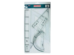 Estuche Dibujo Escolar Transparente Safta