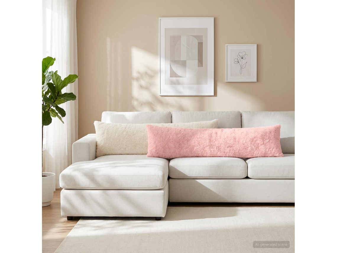 Vidaxl Capa Almofada 2 Unid. Heerlen Rosa 40 X 145 Cm