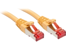 Cabo de Rede LINDY (RJ45 - 10 m - Amarelo)