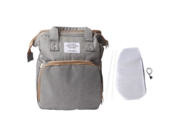 Primerox mochila de Fraldas para Bebê com Grande Capacidade Plegável e Interface Usb para Outdoor
