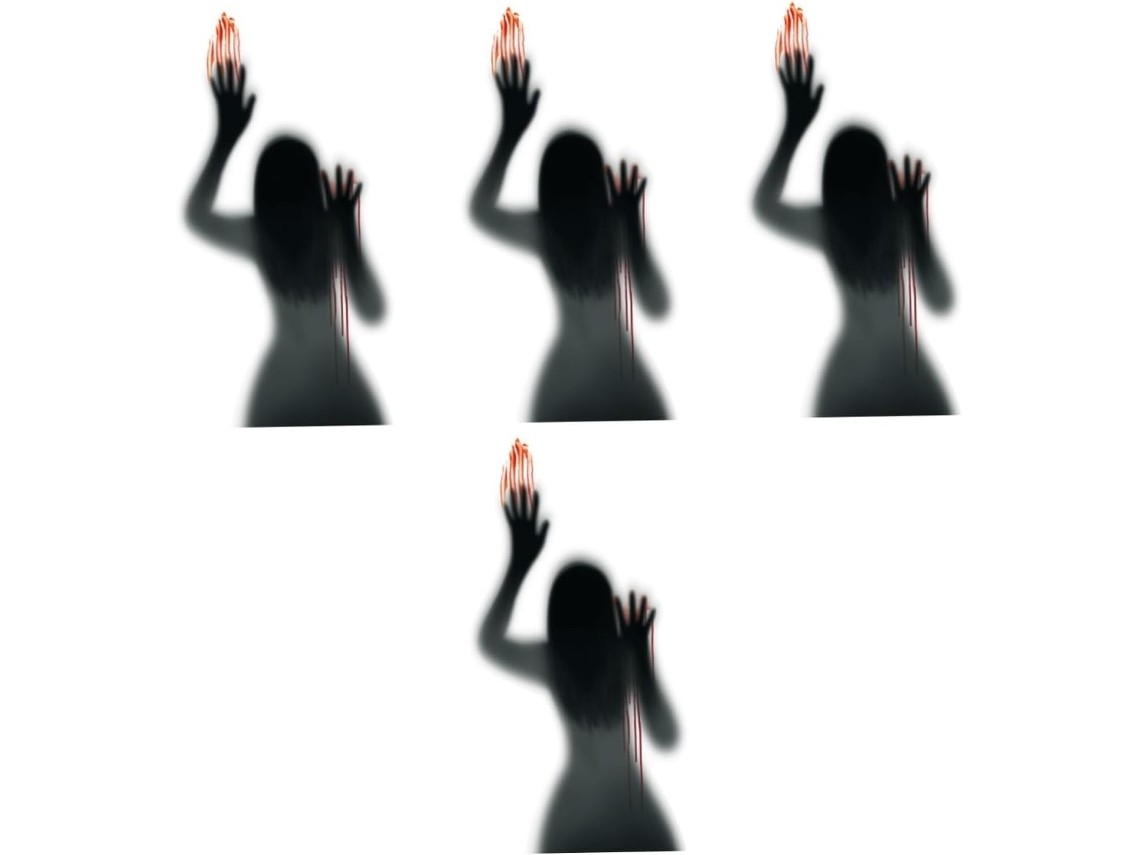 Adesivos Janelas Adesivo Janela Assustadores Para De Halloween Decore Uma Festa Assustadora Ou Uma Casa