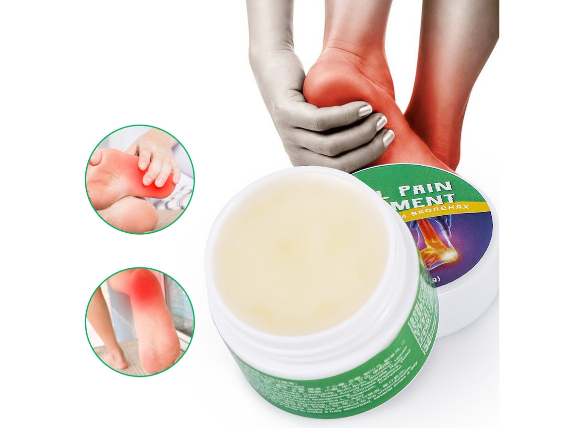 Pomada Para Calcanhar Com Esporão 20g - Formula De Artemísia Natural Para Aliviar Dor E Inchaço