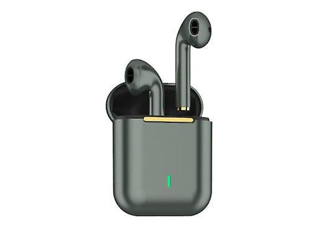 Auriculares Intra Carregamento Rápido AUJEZON Bluetooth Verde