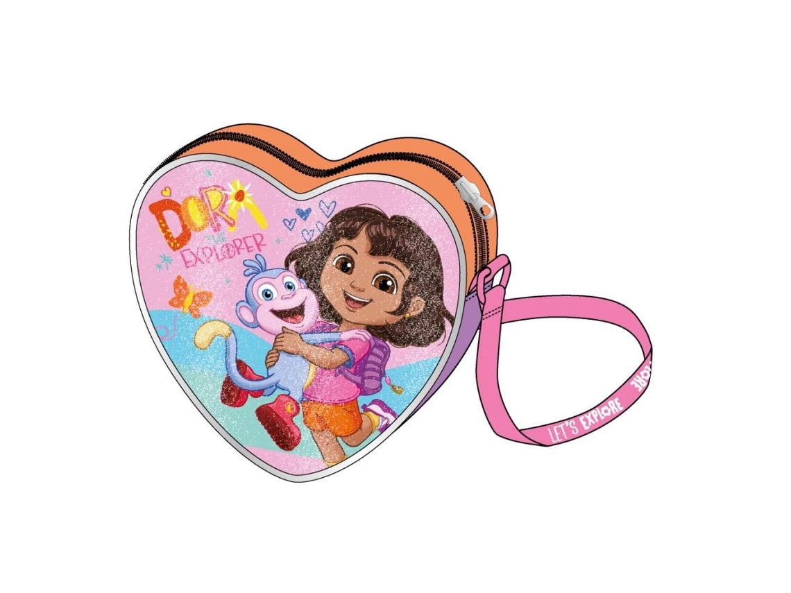 Bolsa de Ombro com Glitter da Dora Aventureira BRILVIBERA