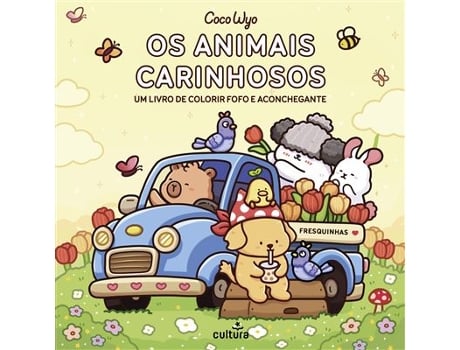 Livro Os Animais Carinhosos de Coco Wyo (Português)