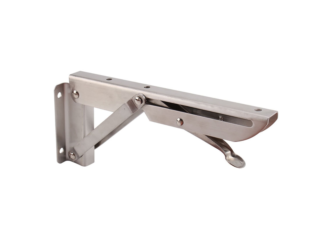 Suporte Para Prateleira Recolhível (Aço Inox, Alta Capacidade)