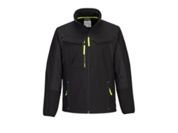 Jaqueta Softshell Híbrida Ecológica Wx3 Sustentável E Funcional / Preto / L Portwest