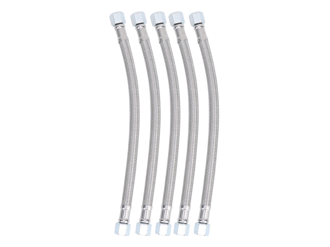 5 Peças Mangueira De Ar Compressor 14x1,5 Rosca Fêmea Silencioso Sem Óleo Linha De Freio 50cm