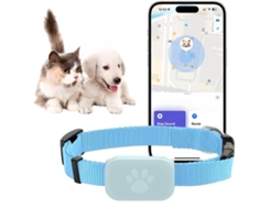 Coleira Rastreador Gps Pet Rastreamento Tempo Real Sem Mensalidades Compatível Com Ios Android