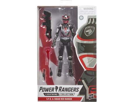 Figura de Ação POWER RANGERS S.P.D. A-Squad Red Ranger Lightning Collection (Idade Mínima: 4 anos)