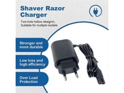 Carregador de Substituição para Barbeadores Braun Series S3 S5 S7 S8 S9, Adaptador 12v 0.4a CHARM