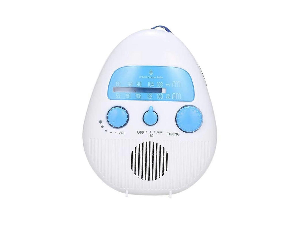 Rádio De Chuveiro, Rádio Am/fm Portátil, Alto Falante À Prova Dágua, Rádios De Chuveiro Para Banheiro, Banheiro Externo PENGDSJE
