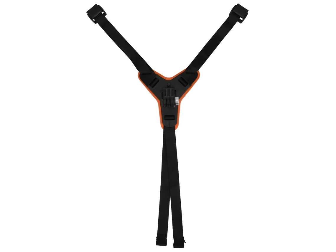 Soporte De Barbilla Delantera Para Capacete De Moto Com Correia Fixa Para Gopro Hero 9 8 7 6 5 E Dji Osmo Action Insta360 One R Laranja