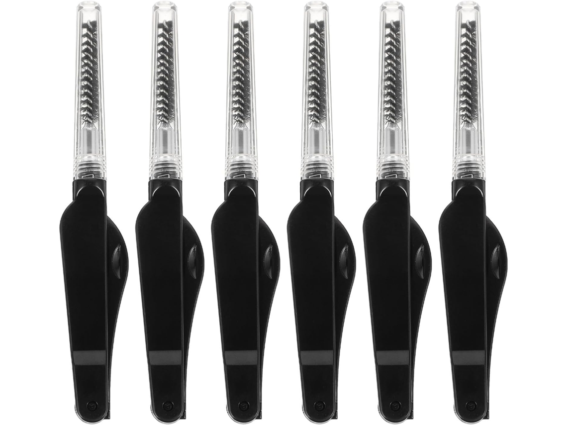 Brosse À Cils Et Peigne À Sourcils Pliables Double Extrémité