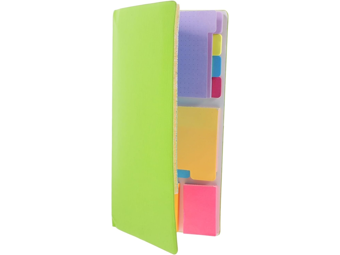Bloc Notes Adhésifs Colorés Autocolantes Multifuncionais Para Bureau De Reposicionamento Classificação E