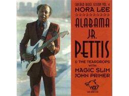 CD Alabama Jr. Pettis & The Teardrops With Magic Slim, John Primer - Nootropics (1CDs)