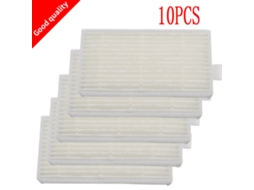 10 peças de substituição filtro hepa para dibea panda x500 x600 ecovacs cr120 acessórios aspirador pó